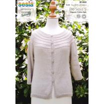 (N1433 Top Down Cardigan)